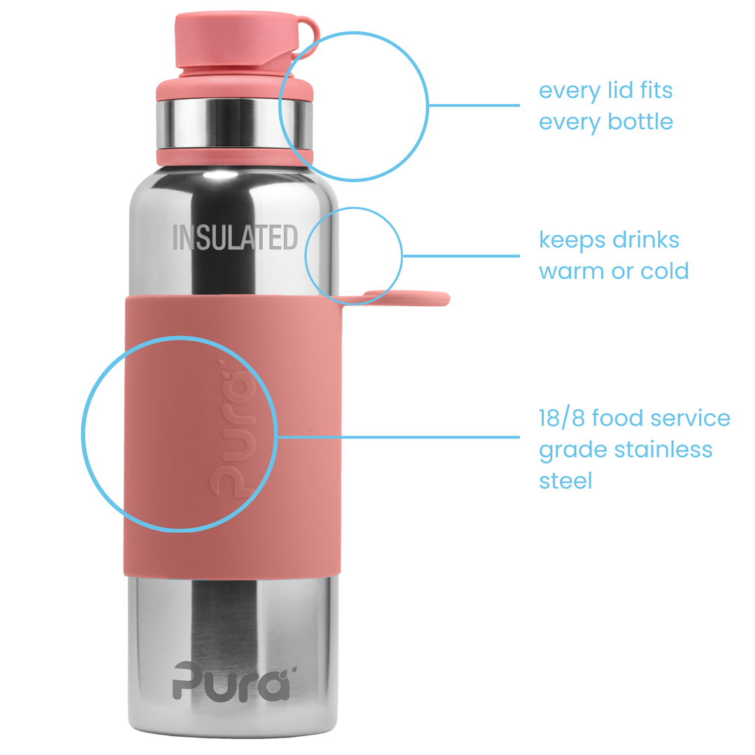 Vatnsbrúsi / Brúsi / Brúsar / Stálbrúsi / Stálflaska / Vatnsflöskur / Einangraður brúsi / Heldur heitu og köldu / Sniðugar gjafir / LaríLei / Larí Lei