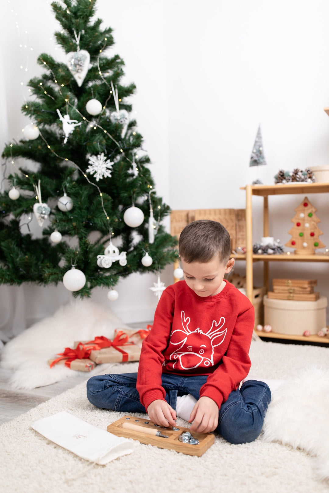 Handgerð leikföng / Þroskaleikföng / Viðarleikföng / Montessori / Sniðugar gjafir /Threewood / LaríLei / Larí Lei / marble run / kúlubraut