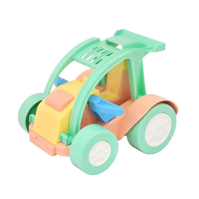 Vistvæn leikföng / eco / leikföng / lífrænt plast / bílar / bílaleikur / buggy bíll / stór bíll / LaríLei / Larí Lei / sniðugar gjafir / sniðug gjöf / Elfiki