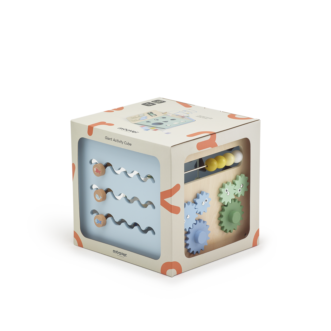 Giant Activity Cube Blue Moover Lar Lei