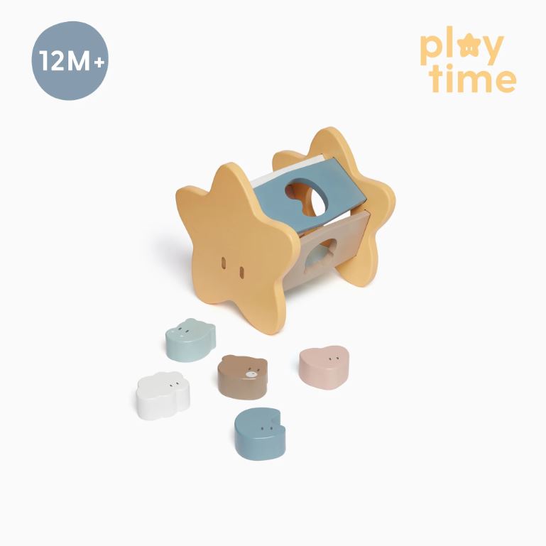 Samfella / Síðerma samfella / fíla samfella / Hareem buxur / fíla buxur / sett / samfella og buxur / GOTS vottað / lífræn bómull / mjúk barnaföt / barnaföt / ungbarnaföt / stjarna, viðarbox með kubbum, viðarleikföng, mori, leikföng, viðarstjarna, púsl, þroskaleikföng, LaríLei, Larí Lei, sniðug gjöf, skírnargjöf, jólagjöf fyrir börn, jólagjöf,  gjafapakki, gjafapakkar