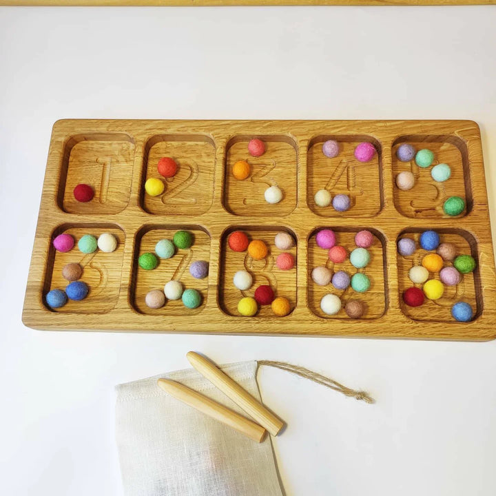 Handgerð leikföng / Þroskaleikföng / Viðarleikföng / Montessori |Sniðug gjöf| Threewood / LaríLei / Larí Lei
